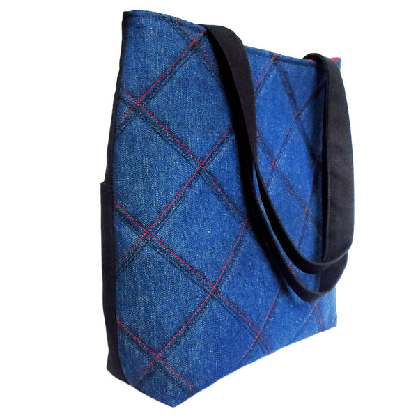 side view of the ellington 517 tote from Holland Cox