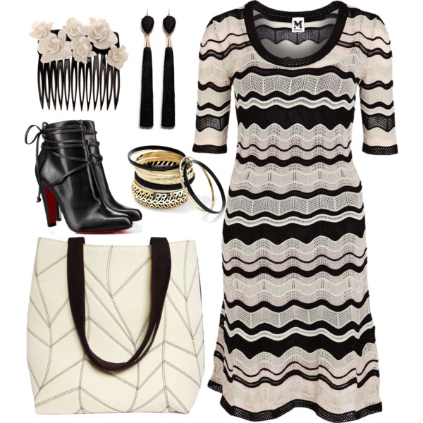 the cassandra tote from Holland Cox with a sweater dress