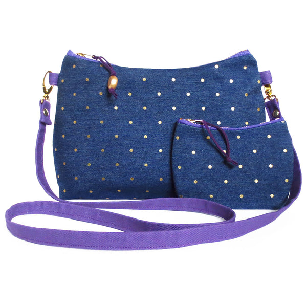 the crossbody bag and the mini perfect pouch from Holland Cox