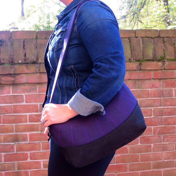 the simone everyday bag has a 16" drop, and sits comfortably on your hip